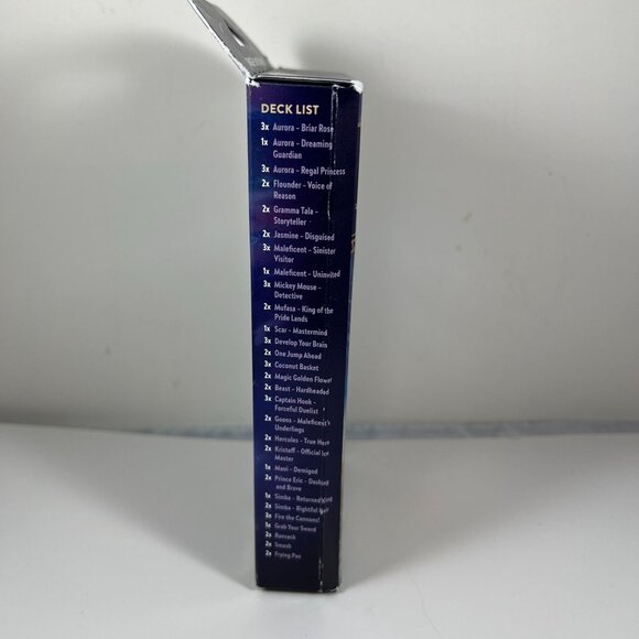 Disney Lorcana Trading Card Game The First Chapter Starter Deck Sapphire & Steel - Picture 3 of 4